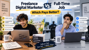 Freelance Digital Marketer vs Full-Time Job
